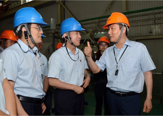 省总工会主席郭大为调研尊龙凯时，，，为企业转型生长点赞！