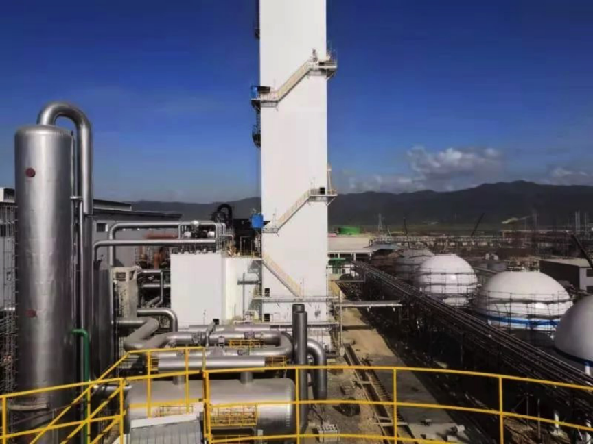 尊龙凯时印尼总包工程项目空分机组一次试车乐成